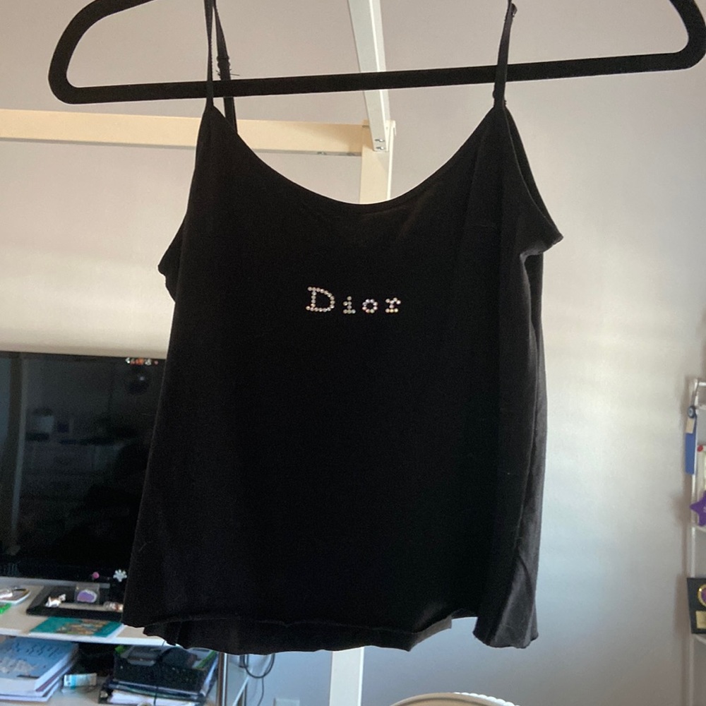 Time and Tru Dior rhinestone tank size: XS